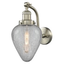 Innovations Lighting 515-1W Geneseo Geneseo 1 Light 12" Tall Wall Sconce - Nickel