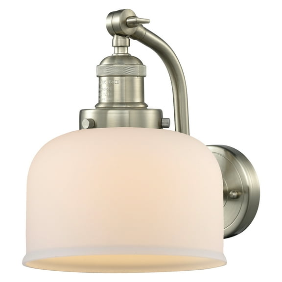Innovations Lighting 515-1W Large Bell Large Bell 1 Light 12" Tall Bathroom Sconce - White
