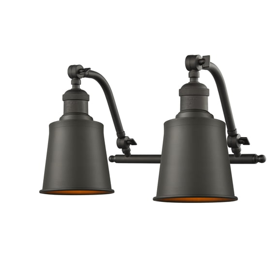 Innovations Lighting 515-2W-OB-M9-OB Addison 2 Light 18" Wide Bathroom Vanity Light -