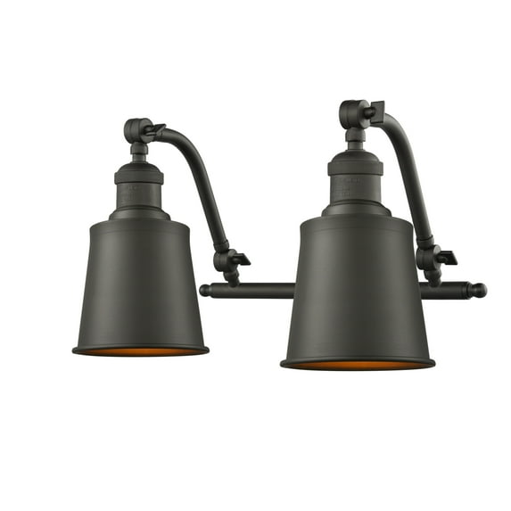 Innovations Lighting 515-2W-OB-M9-OB Addison 2 Light 18" Wide Bathroom Vanity Light -