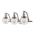 thumbnail image 1 of Innovations Lighting 515-3W-SN-G204-6 Beacon 3 Light 26" Wide Bathroom Vanity Light -, 1 of 2
