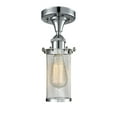 thumbnail image 1 of Innovations Lighting 516-1C Bleecker Bleecker 1 Light 6" Wide Semi-Flush Ceiling Fixture -, 1 of 1
