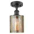 thumbnail image 1 of Innovations Lighting 516-1C-BK-G116 Cobbleskill 1 Light 5" Wide Semi-Flush Ceiling Fixture, 1 of 3