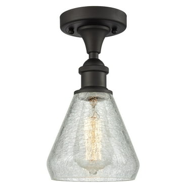 Innovations Lighting 516-1C Conesus Conesus 1 Light 6" Wide Semi-Flush Ceiling Fixture -