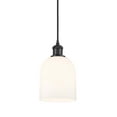 thumbnail image 1 of Innovations Lighting 516-1P-10-6 Bella Pendant Bella 6" Wide Mini Pendant - Matte Black /, 1 of 7