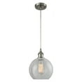 thumbnail image 1 of Innovations Lighting 516-1P Athens Athens 8" Wide Mini Pendant - Nickel, 1 of 3