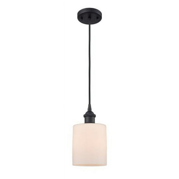 Innovations Lighting 516-1P Cobbleskill Cobbleskill 5" Wide Mini Pendant - White