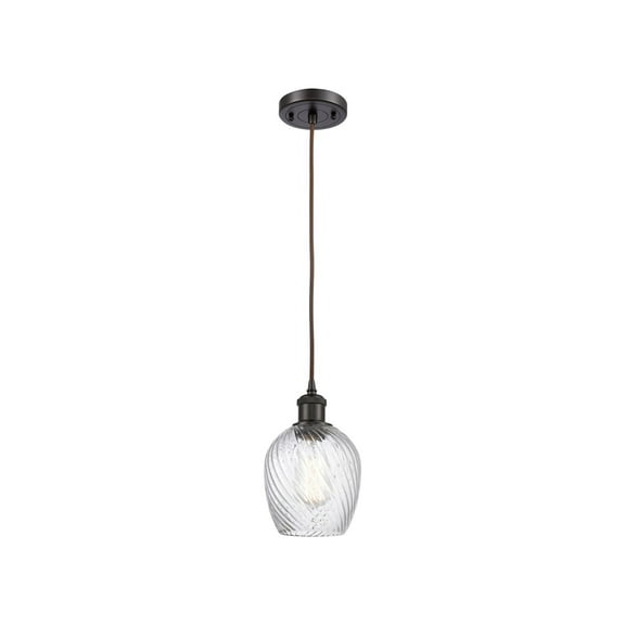 Innovations Lighting 516-1P Salina Salina 1 Light 5" Wide Mini Pendant - Bronze