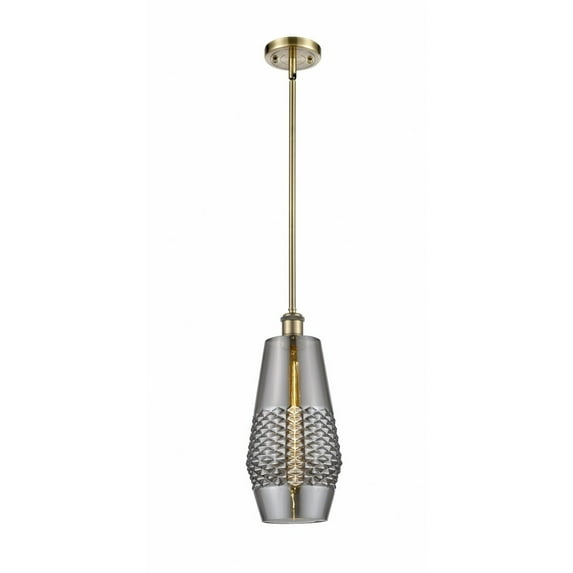 Innovations Lighting - Windham - 5W 1 LED Mini Pendant In Industrial Style-16.5