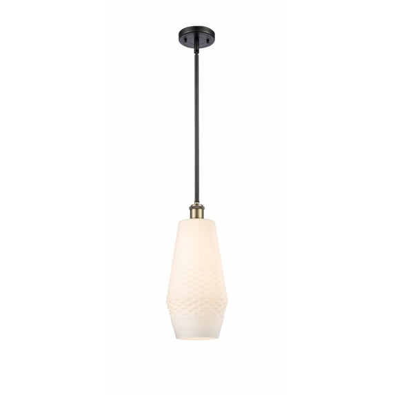 Innovations Lighting 516-1S-17-7 Windham Pendant Windham 7" Wide Mini Pendant - MultiColor