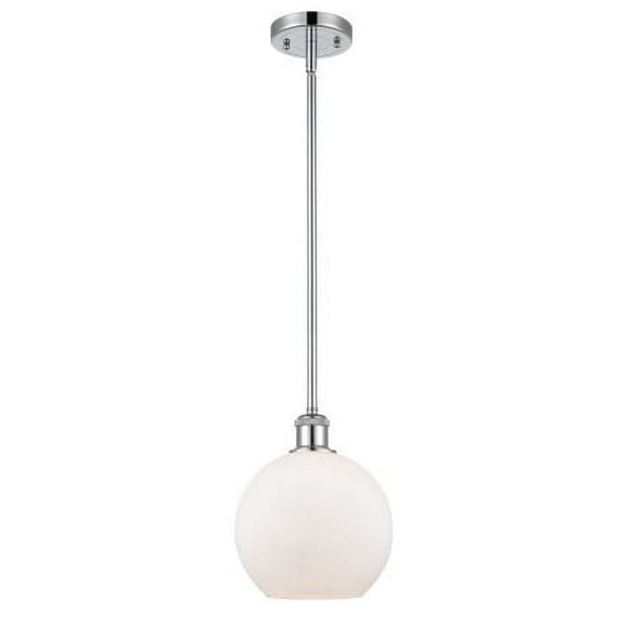 Innovations Lighting 516-1S Athens Athens 8" Wide Mini Pendant - White