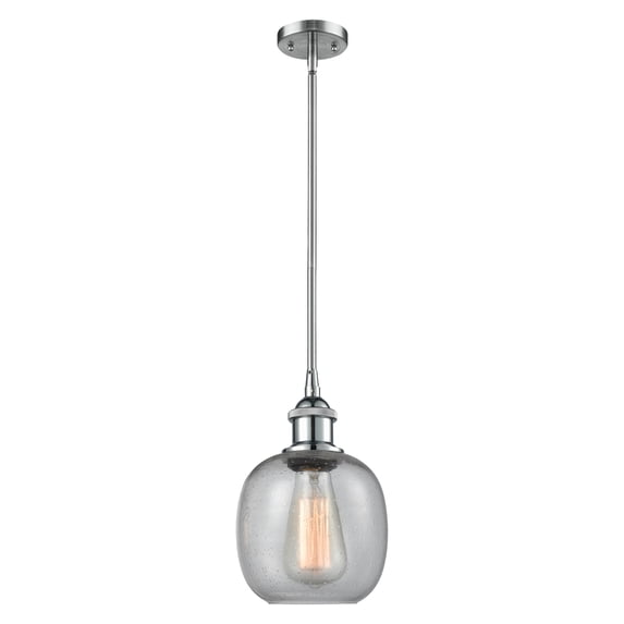 Innovations Lighting 516-1S-PC-G104 Belfast 6" Wide Mini Pendant - Chrome