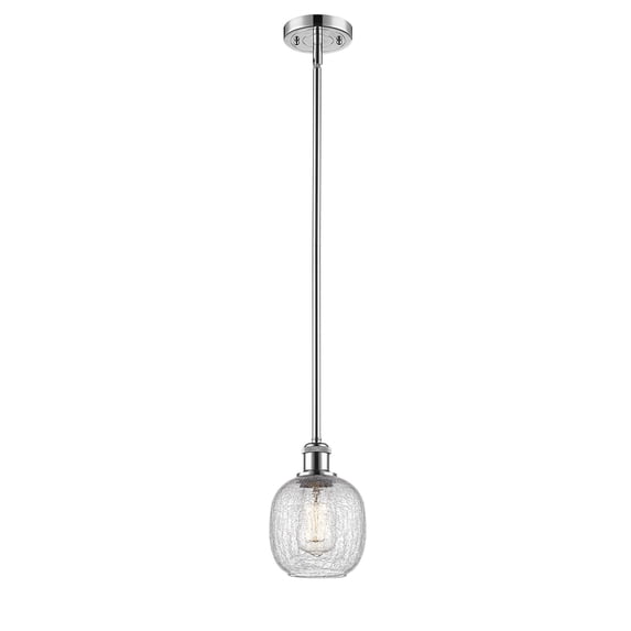 Innovations Lighting 516-1S-PC-G105 Belfast 6" Wide Mini Pendant - Chrome