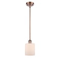 thumbnail image 1 of Innovations Lighting 516-1S-AC-G111 Cobbleskill 5" Wide Mini Pendant - Antique Copper /, 1 of 7