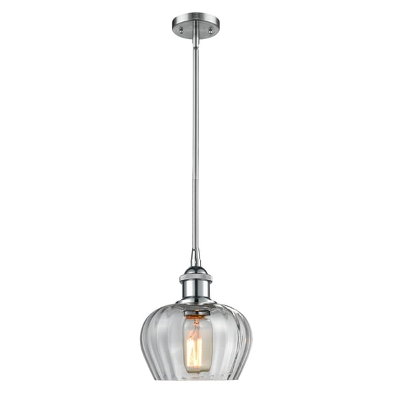 Innovations Lighting 516-1S-PC-G92 Fenton 7" Wide Mini Pendant - Chrome