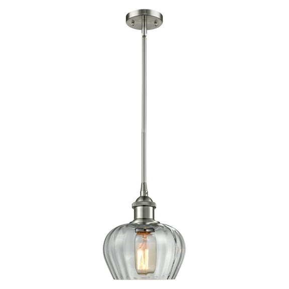 Innovations Lighting 516-1S Fenton Fenton 7" Wide Mini Pendant - Nickel