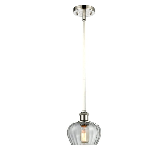 Innovations Lighting 516-1S Fenton Fenton 7" Wide Mini Pendant - Nickel