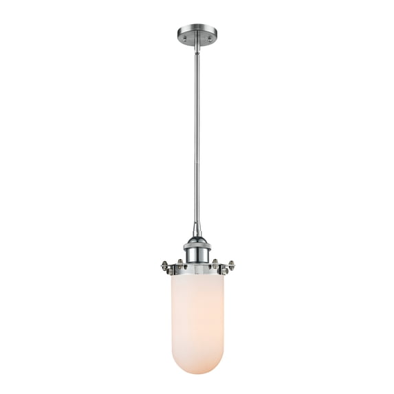 Innovations Lighting 516-1S Kingsbury Kingsbury 6" Wide Mini Pendant - White