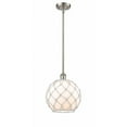 thumbnail image 1 of Innovations Lighting - Farmhouse Rope - 1 Light Stem Hung Mini Pendant In, 1 of 2