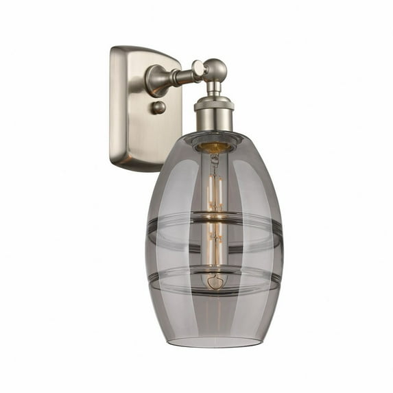 516-1W-SN-G557-6SM-Innovations Lighting-Vaz - 1 Light Wall Sconce In Industrial Style-9.13 Inches Tall and 5.88 Inches Wide-Brushed Satin Nickel