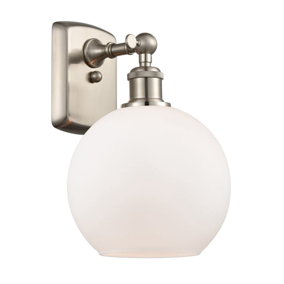 Innovations Lighting 516-1W Athens Athens 13" Tall Bathroom Sconce - White