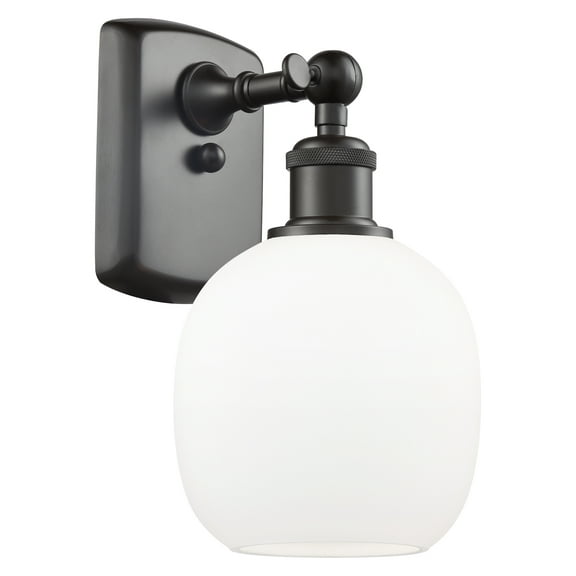 Innovations Lighting 516-1W Belfast Belfast 11" Tall Bathroom Sconce - MultiColor