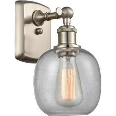 Innovations Lighting 516-1W Belfast Belfast 11" Tall Bathroom Sconce - Nickel