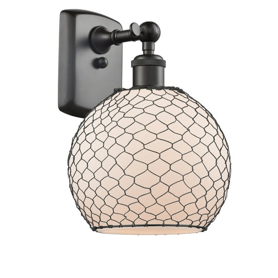 Innovations Lighting 516-1W Farmhouse Chicken Wire Farmhouse Chicken Wire 13" Tall