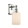 thumbnail image 1 of Innovations Lighting 516-1W-PN-G341 Hadley 9" Tall Bathroom Sconce - White, 1 of 7