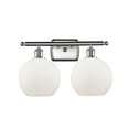 thumbnail image 1 of Innovations Lighting 516-2W Athens Athens 2 Light 16" Wide Bathroom Vanity Light - White, 1 of 1