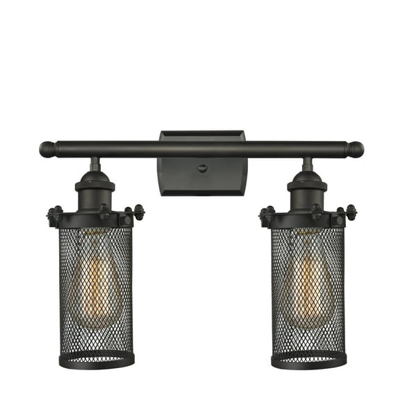 Innovations Lighting 516-2W Bleecker Bleecker 2 Light 16" Wide Bathroom Vanity Light -
