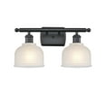 thumbnail image 1 of Innovations Lighting 516-2W Dayton Dayton 2 Light 16" Wide Bathroom Vanity Light - White, 1 of 7