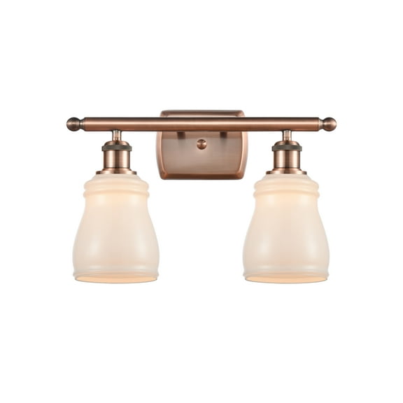 Innovations Lighting 516-2W Ellery Ellery 2 Light 16" Wide Bathroom Vanity Light - Copper