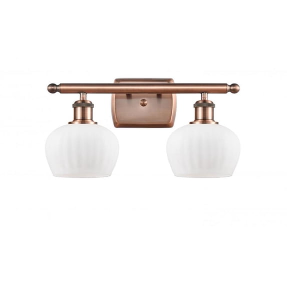 Innovations Lighting 516-2W Fenton Fenton 2 Light 16" Wide Bathroom Vanity Light - Antique