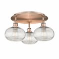 thumbnail image 1 of Innovations Lighting 516-3C-10-20 Ithaca Flush Ithaca 3 Light 20" Wide Flush Mount Ceiling, 1 of 2