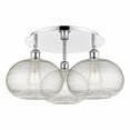 thumbnail image 1 of Innovations Lighting - Ithaca - 3 Light Flush Mount In Industrial Style-10.5, 1 of 2
