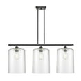 thumbnail image 1 of Innovations Lighting 516-3I-OB-G112-L Cobbleskill 3 Light 36" Wide Linear Pendant - Bronze, 1 of 5