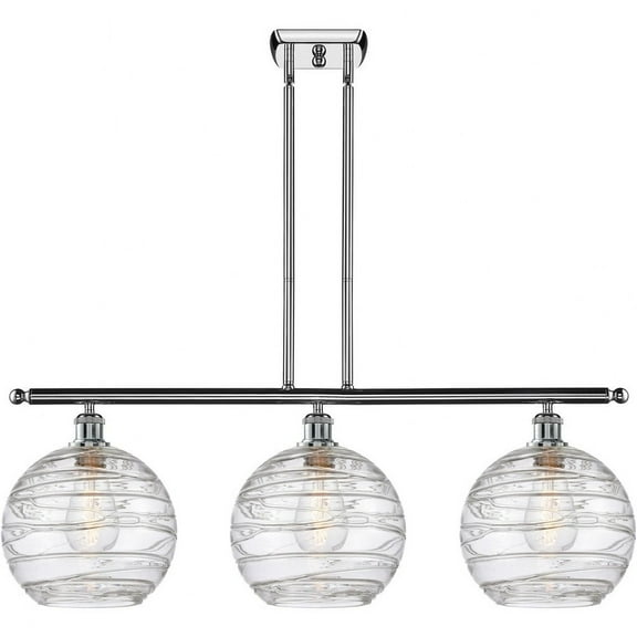 Innovations Lighting 516-3I-13-37 Athens Linear Athens 3 Light 37" Wide Linear Pendant -