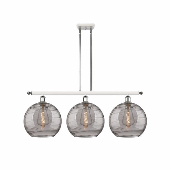 Innovations Lighting 516-3I 14 39 Athens Deco Swirl Chandelier Athens Deco Swirl 3 Light