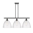 thumbnail image 1 of Innovations Lighting 516-3I-OB-GBD-124 Bristol 3 Light 39" Wide Linear Pendant - Bronze, 1 of 5