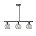 thumbnail image 1 of Innovations Lighting 516-3I Athens Athens 3 Light 36" Wide Linear Chandelier - Bronze, 1 of 4
