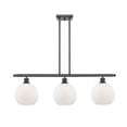 thumbnail image 1 of Innovations Lighting 516-3I Athens Athens 3 Light 36" Wide Linear Chandelier - White, 1 of 4