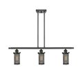 thumbnail image 1 of Innovations Lighting 516-3I Bleecker Bleecker 3 Light 36" Wide Linear Chandelier - Bronze, 1 of 1