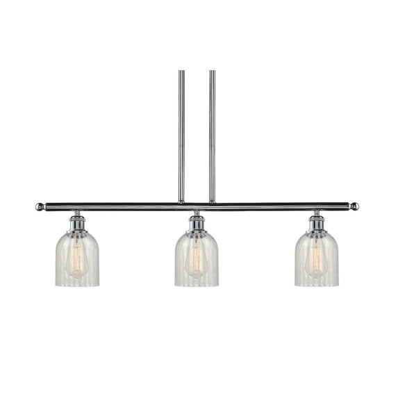 Innovations Lighting 516-3I-PC-G2511 Caledonia 3 Light 36" Wide Linear Chandelier - Chrome