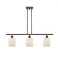 thumbnail image 1 of Innovations Lighting 516-3I-OB-G111 Cobbleskill 3 Light 36" Wide Linear Chandelier -, 1 of 6
