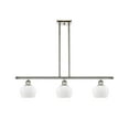 thumbnail image 1 of Innovations Lighting 516-3I Fenton Fenton 3 Light 36" Wide Linear Chandelier - White, 1 of 5
