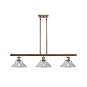 Innovations Lighting 516-3I Orwell Orwell 3 Light 36" Wide Linear Chandelier - Copper