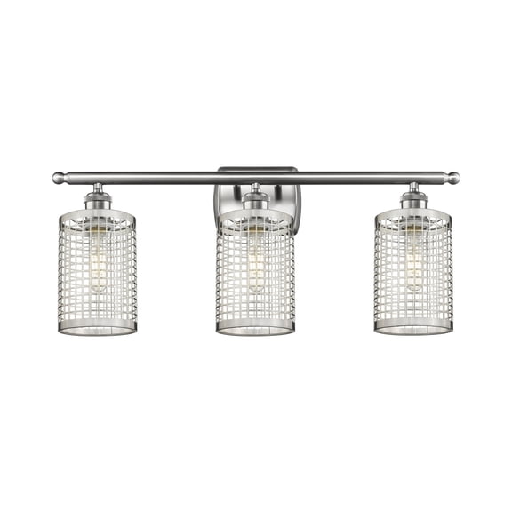 Innovations Lighting 516-3W-12-26 Nestbrook Vanity Nestbrook 3 Light 26" Wide Vanity Light