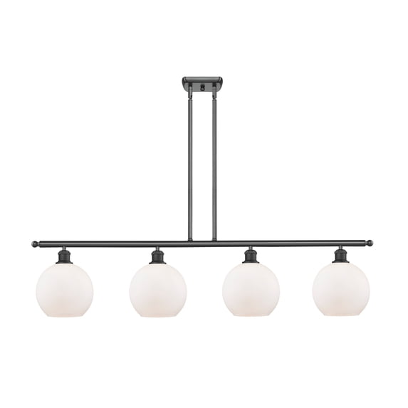 Innovations Lighting 516-4I-10-48 Athens Linear Athens 4 Light 48" Wide Linear Pendant -