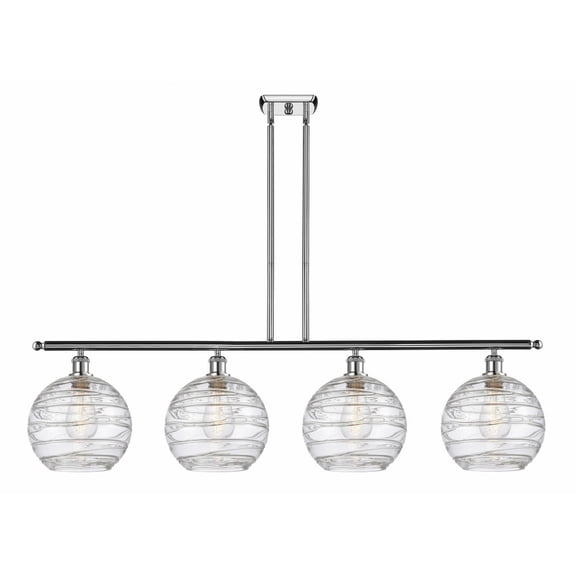 Innovations Lighting 516-4I-13-48 Athens Linear Athens 4 Light 48" Wide Linear Pendant -